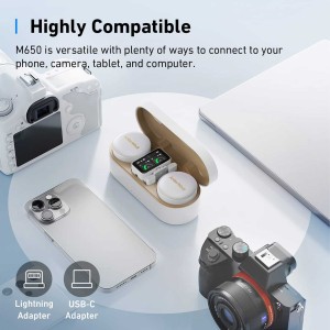 میکروفون یقه ای بی سیم انکر مدل M650